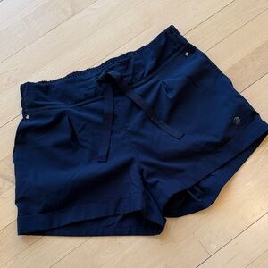Women’s MPG Dark Blue Athletic Shorts, Size M